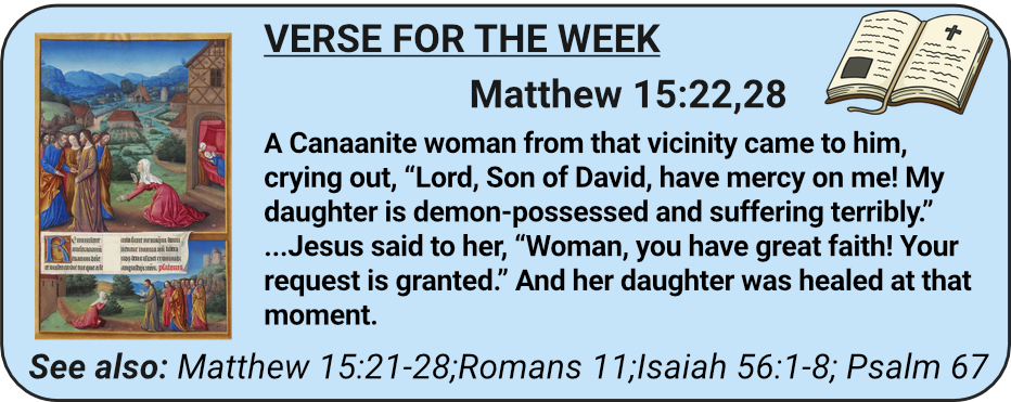verse for the week